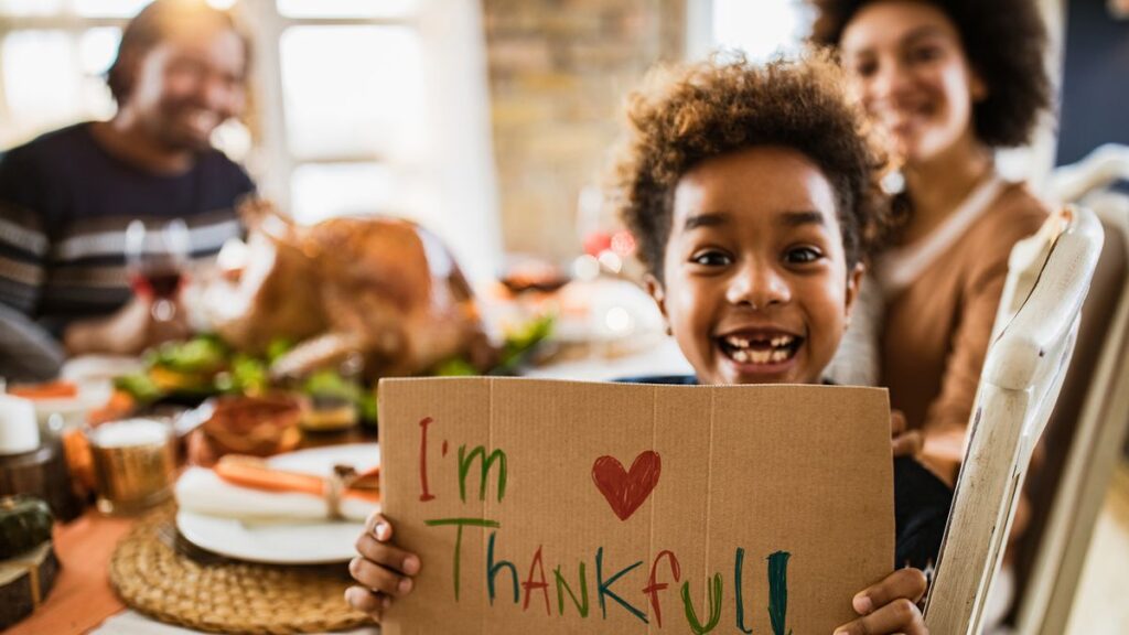 Thanksgiving Through the Eyes of a Child